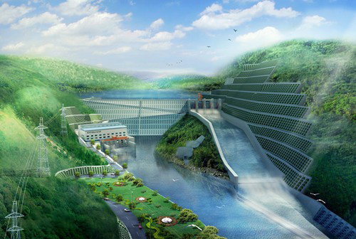 秀山老挝南塔河1号水电站项目